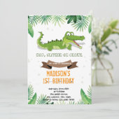 Invitation de la fête des crocodiles (Debout devant)