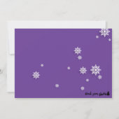 Invitation de la fête des éléphants blancs | Viole (Dos)