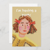 Invitation de la fête des enfants (Devant / Derrière)