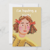 Invitation de la fête des enfants (Devant)