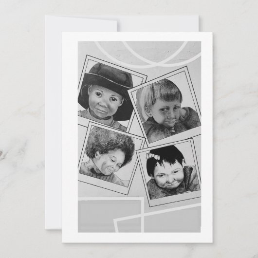 Invitation de la fête des enfants (Devant)