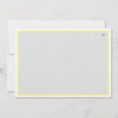 Invitation de la fête des enfants de glace (Dos)