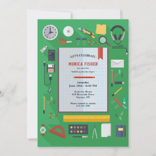 Invitation de la fête des enseignants de l'école