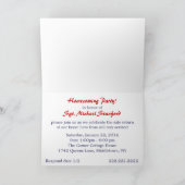 Invitation de la fête des étoiles (Intérieur)