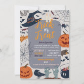 Invitation de la fête des Fantômes Éffrayants d'Ha (Devant)