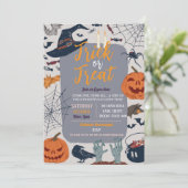 Invitation de la fête des Fantômes Éffrayants d'Ha (Debout devant)