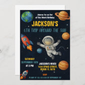 Invitation de la Fête des fusées Galaxy (Devant / Derrière)