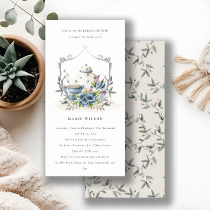 Invitation de la Fête des mariées de la Coupe Aqua