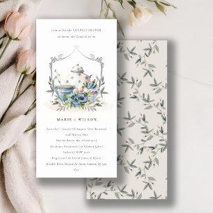 Invitation de la Fête des mariées de la Coupe Aqua
