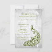 Invitation de la Fête des mariées de vigne verte P (Devant)