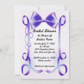 Invitation de la Fête des mariées frontière de la  (Devant)