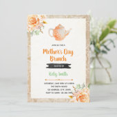 Invitation de la fête des mères (Debout devant)