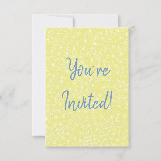 Invitation de la fête des mères (Devant)