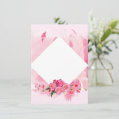 Invitation de la fête des mères (Debout devant)