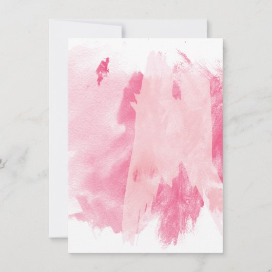 Invitation de la fête des mères (Dos)