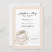 Invitation de la fête des mères sur mesure (Devant)