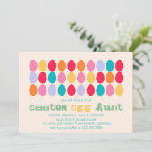 Invitation de la fête des oeufs de Pâques (Debout devant)