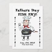 Invitation de la fête des pères (Devant / Derrière)