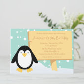 Invitation de la fête des pingouins (Debout devant)