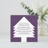 Invitation de la fête des poupées d'arbre de Noël (Debout devant)