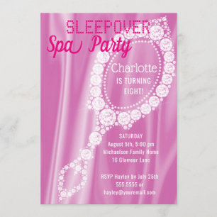 Invitation de la fête des Spas de Slepover