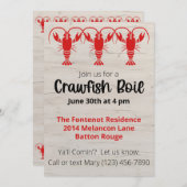 Invitation de la fête d'été de l'ébullition de la  (Devant / Derrière)