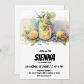 Invitation de la fête d'été de plage (Devant / Derrière)