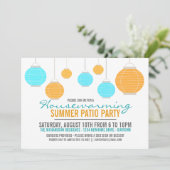 Invitation de la fête d'été du Patio (Debout devant)