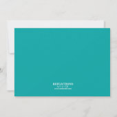 Invitation de la fête d'été du Patio (Dos)