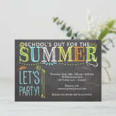 Invitation de la fête d'été-école (Debout devant)