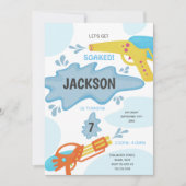 Invitation de la fête d'été modifiable (Devant)