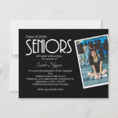 Invitation de la fête d'études pour les aînés simp (Devant)