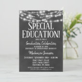 Invitation de la fête d'études spéciales (Debout devant)