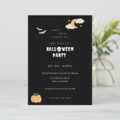 Invitation de la fête d'Halloween (Debout devant)