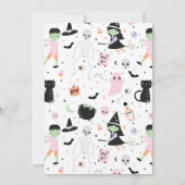 Invitation de la fête d'Halloween (Dos)