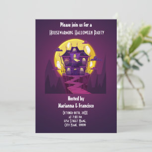 Invitation de la fête d'Halloween