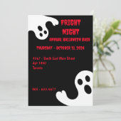 Invitation de la fête d'Halloween (Debout devant)