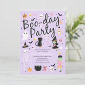 Invitation de la fête d'Halloween (Debout devant)