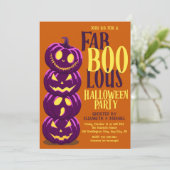 Invitation de la fête d'Halloween (Debout devant)