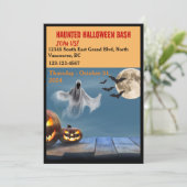 Invitation de la fête d'Halloween (Debout devant)