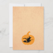 Invitation de la fête d'Halloween (Dos)