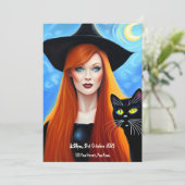 Invitation de la fête d'Halloween (Debout devant)