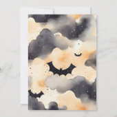 Invitation de la fête d'Halloween (Dos)