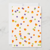 Invitation de la fête d'Halloween (Dos)