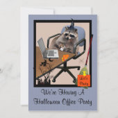 Invitation de la fête d'Halloween (Devant)