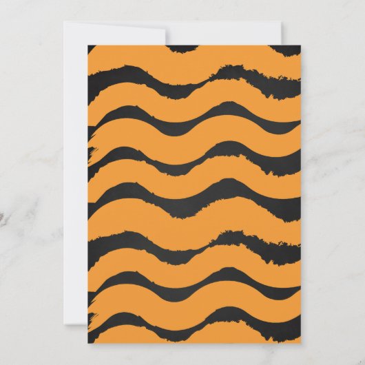 Invitation de la fête d'Halloween (Dos)