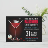 Invitation de la fête d'Halloween (Debout devant)