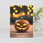 Invitation de la fête d'Halloween (Debout devant)