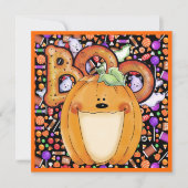 Invitation de la fête d'Halloween (Devant)