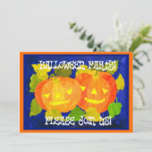 Invitation de la fête d'Halloween (Debout devant)